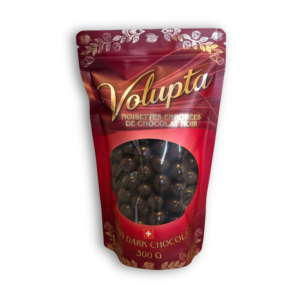 Volupta enrobées noisettes chocolat noir cocoa valley